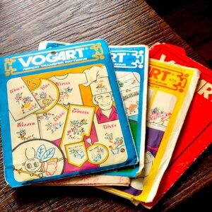 Vintage VOGART Repeat Transfer Patterns